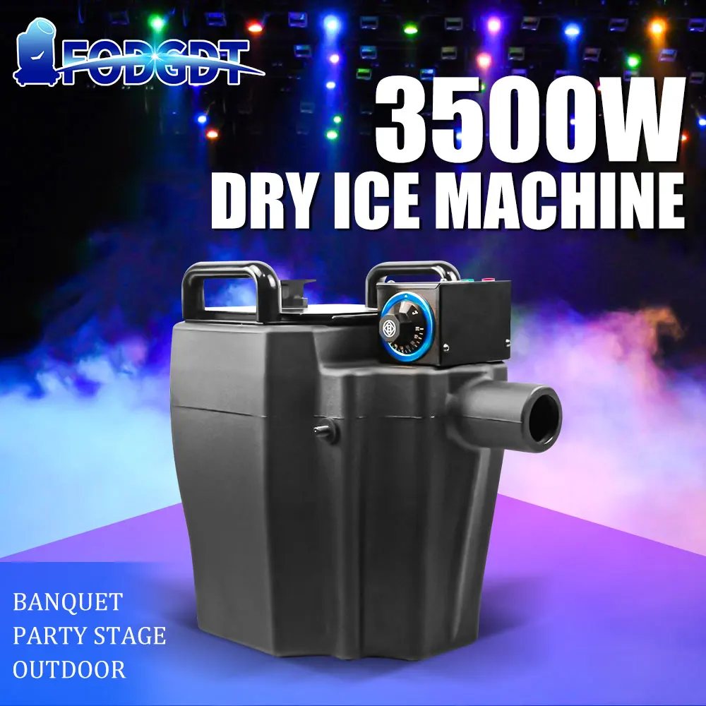 6000W 3500W Dry Ice Machine Low Lying Fog Smoke Machine Nimbus Satge Special Fog Machine for DISCO Wedding Party Events Fast