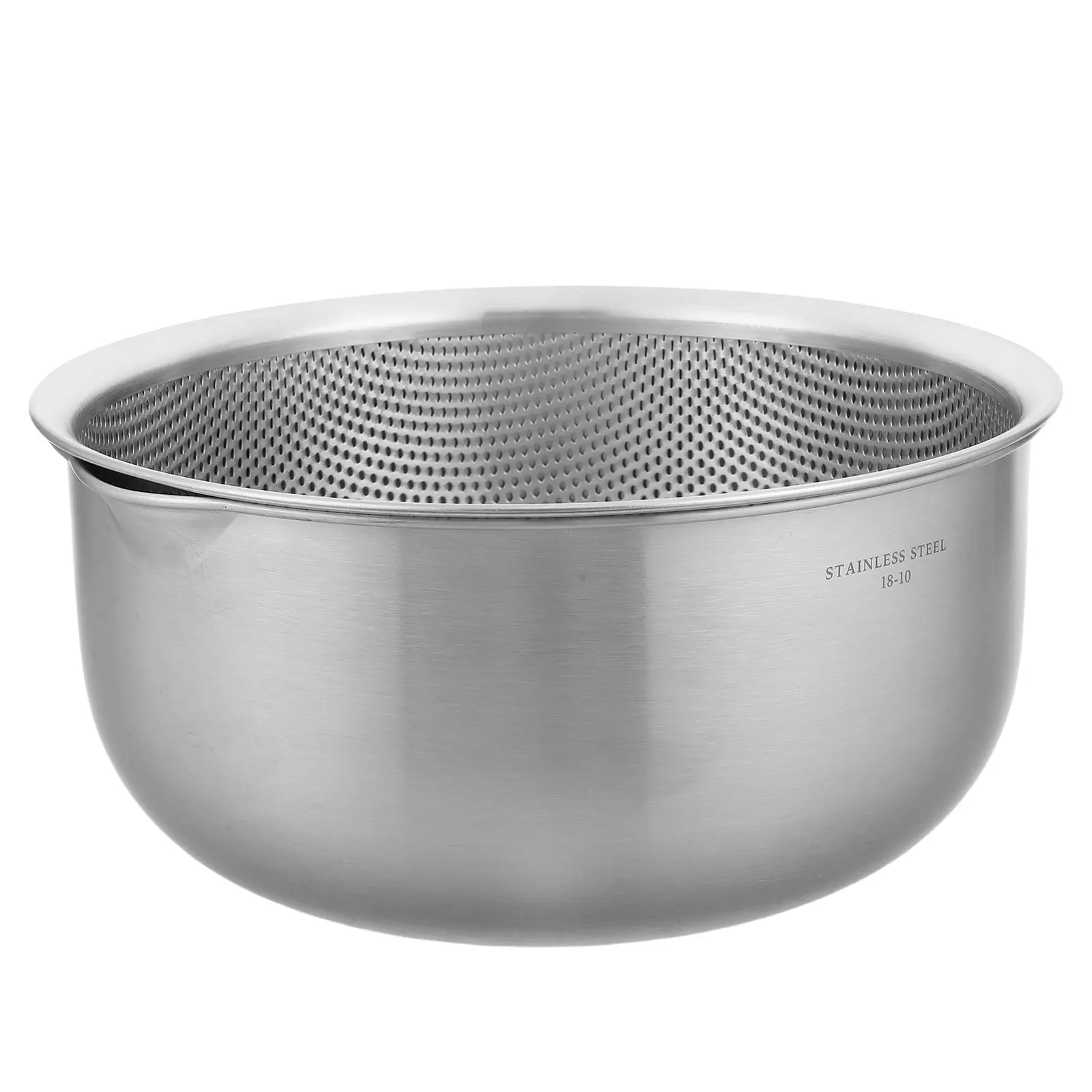 Berry Washing Bowl Baking Mixing Fruit Filtering Basin Colander for Kitchen Apartment Drainer Fine Mesh Strainer