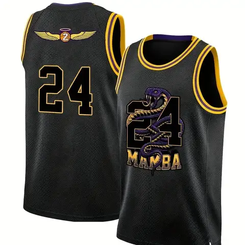 Camisetas de baloncesto para adultos y niños, camiseta de baloncesto de Kobe Bryant, edición conmemorativa especial, novedad de 2024