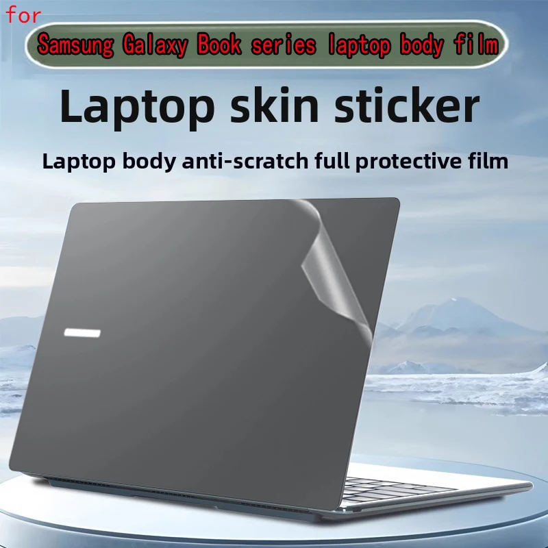 14/15.6/16 Inches for Samsung Galaxy Book 5/4/3 Pro 360 Laptop Body Film Book5 Pro Skin Film Scratch Resistant Protective Film
