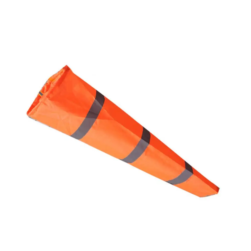 Windsock 0.8m/1m/1.5m Aviation Airport Paraglide Reflective Wind Indicator