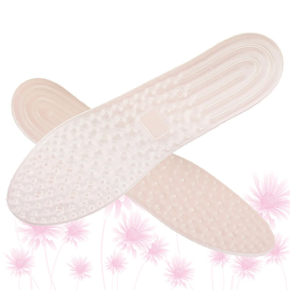 

Shoe Mat Insole Breathable Foot Pad Inflatable Insoles White Absorbing Shoes Pads