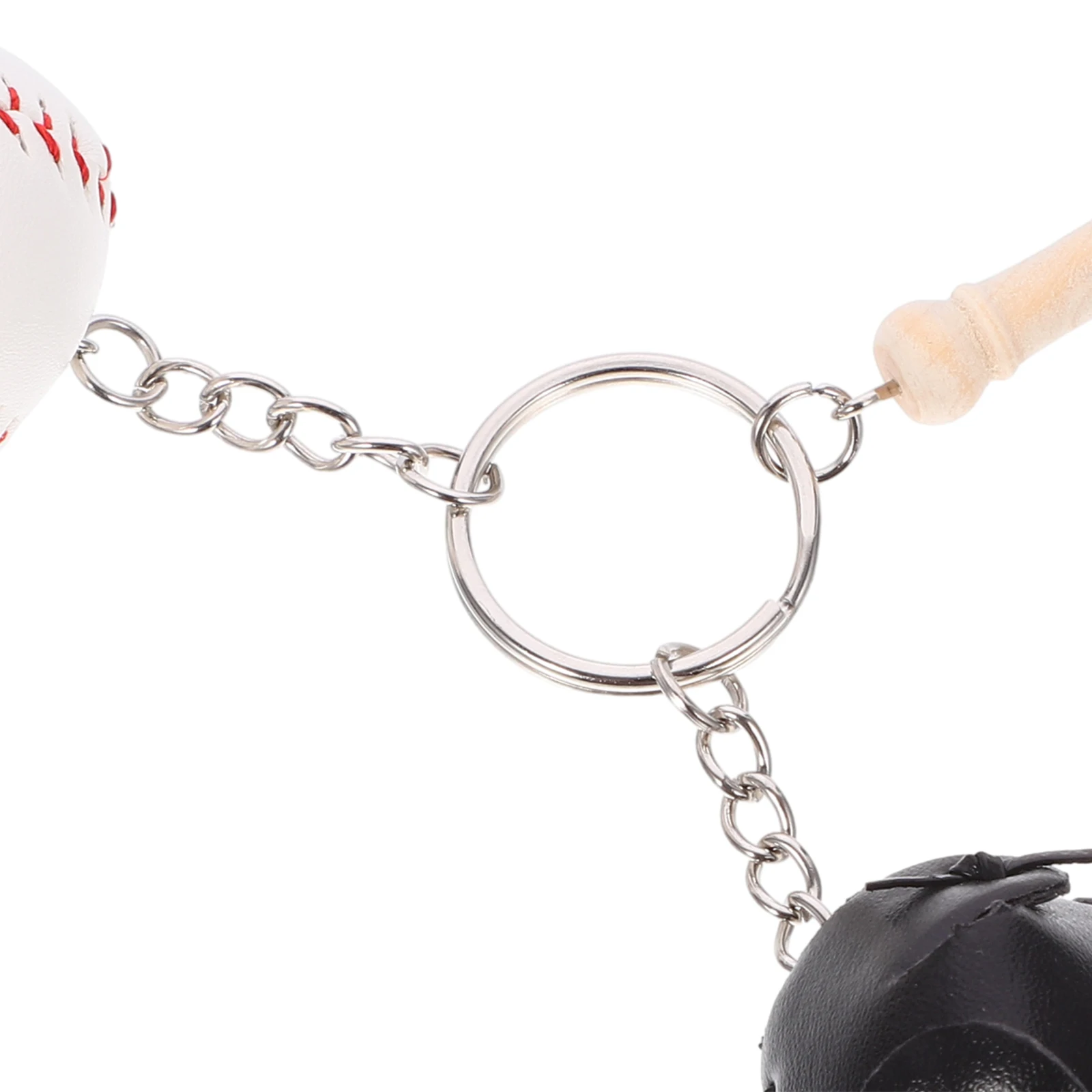 

Accessories Baseball Keychain Softball Bat Mit Keychains for Girls Pu Miss