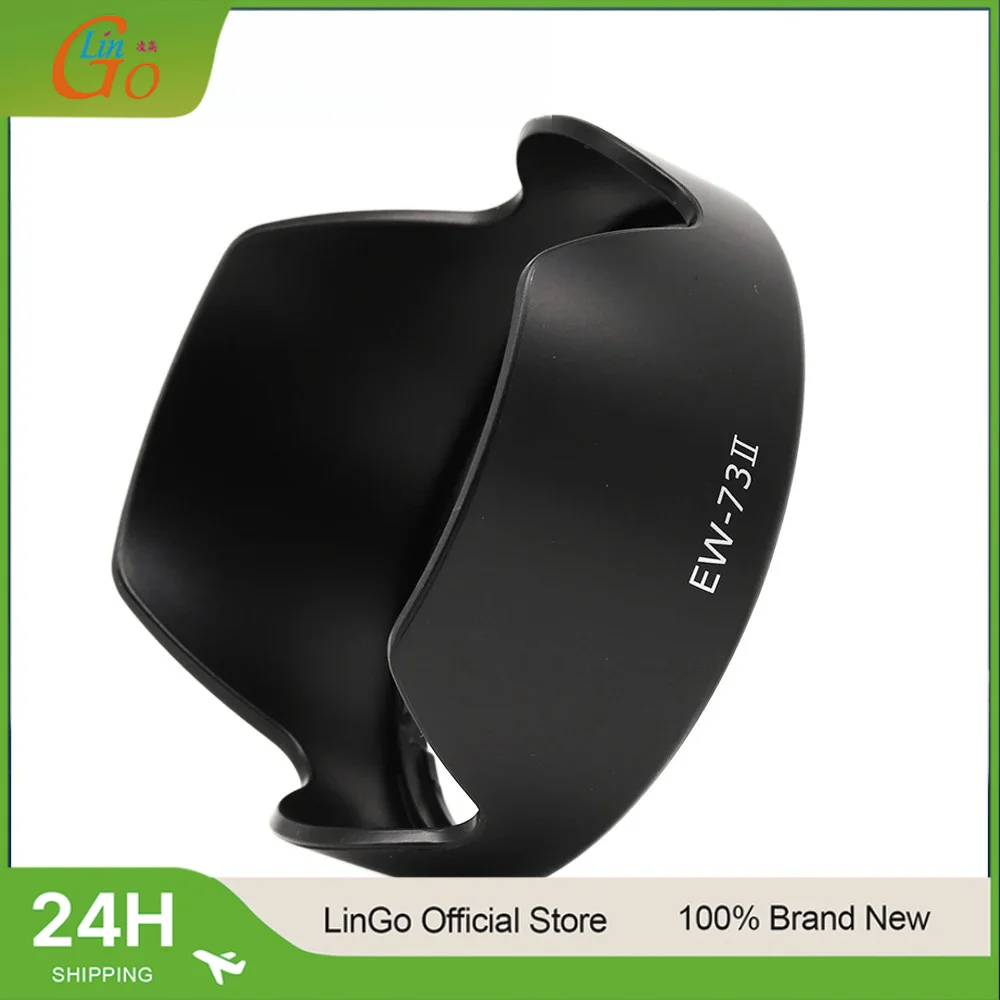 

Lin Go EW-73 II Camera Bayonet Mount Lens Hood For Canon EF 24-85mm f/3.5-4.5 USM