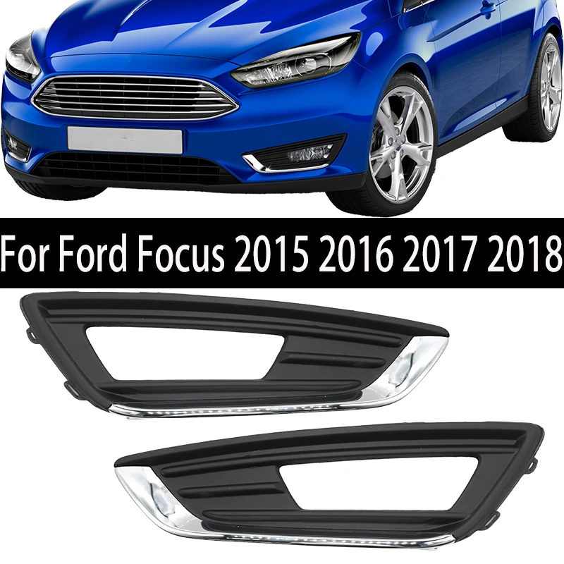 

Front Bumper Fog Light Lamp Cover For Ford Focus Titanium 2015-2018 FO1038157 FO1039157 Car Accessories