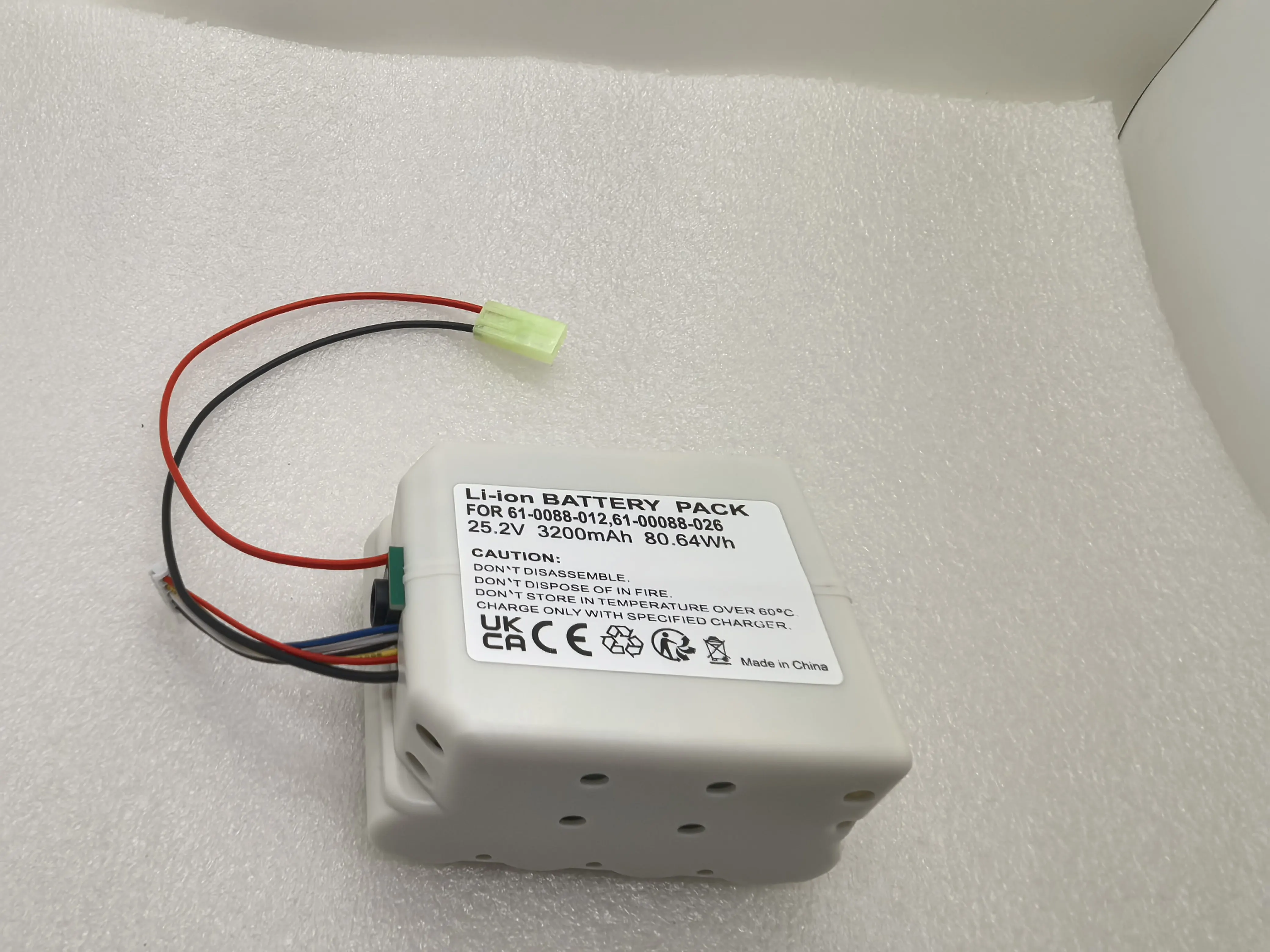 

For bissell 61-0088-012.61-00088-026 vacuum cleaner battery 25.2v