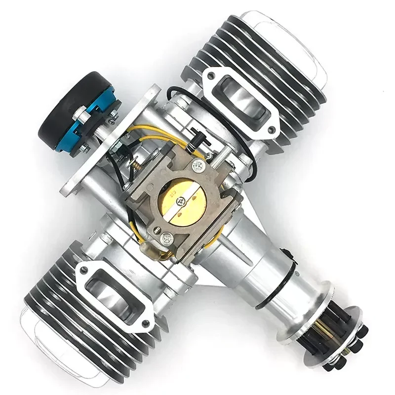 DLE170 model engine two-cylinder two-stroke with power generation system 180W170CC displacement