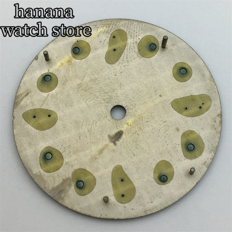 Bligger-発光インデックス付きの青いダイヤル,nh34,nh35,nh36,myyota8205,dg2813,3804動き,29mmに適しています