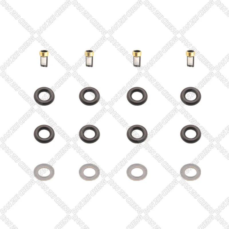 Fuel Injectors Seals O-Ring Repair Filters for 11-13 Hyundai Tucson 10-12 Kia Forte Koup 35310-2G100