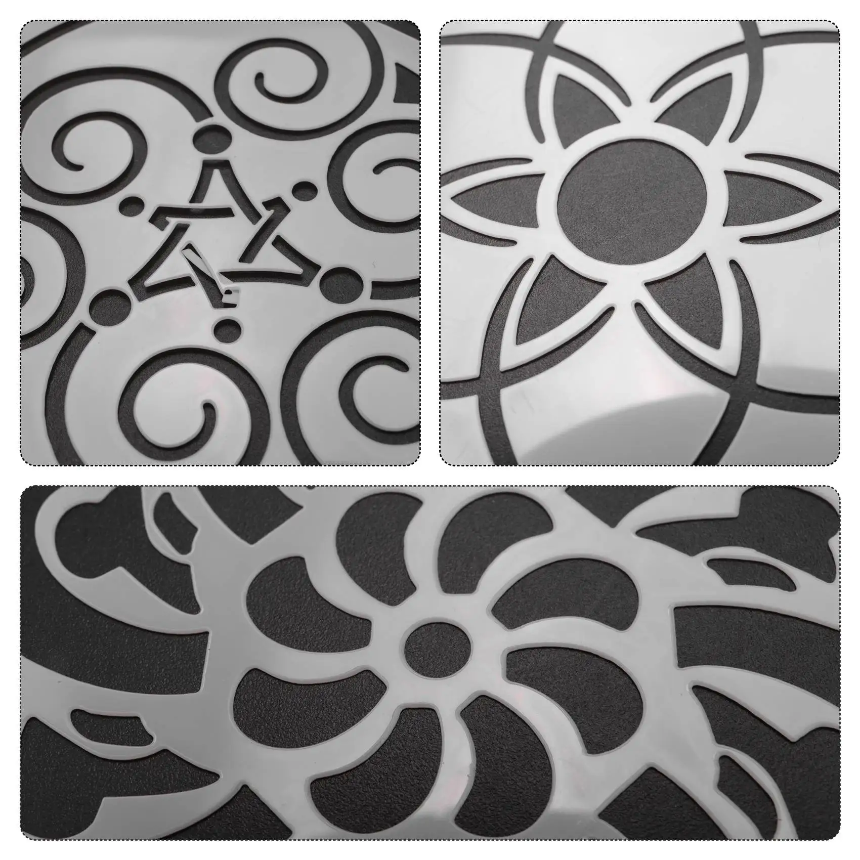 เทมเพลตการวาดภาพมันดาลา36ชิ้นเหมาะสำหรับงานจิตรกรรมหินศิลปะผ้าใบงานไม้เฟอร์นิเจอร์