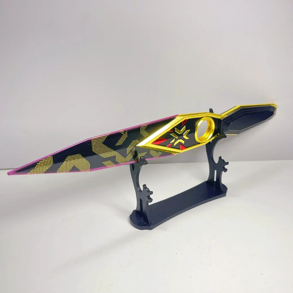 Valorant Kunai – épée Katana en métal, 11 pouces, sabre de samouraï Original, couteau Ninja, sabre Katana japonais, accessoires de Cosplay, jouet accessoire