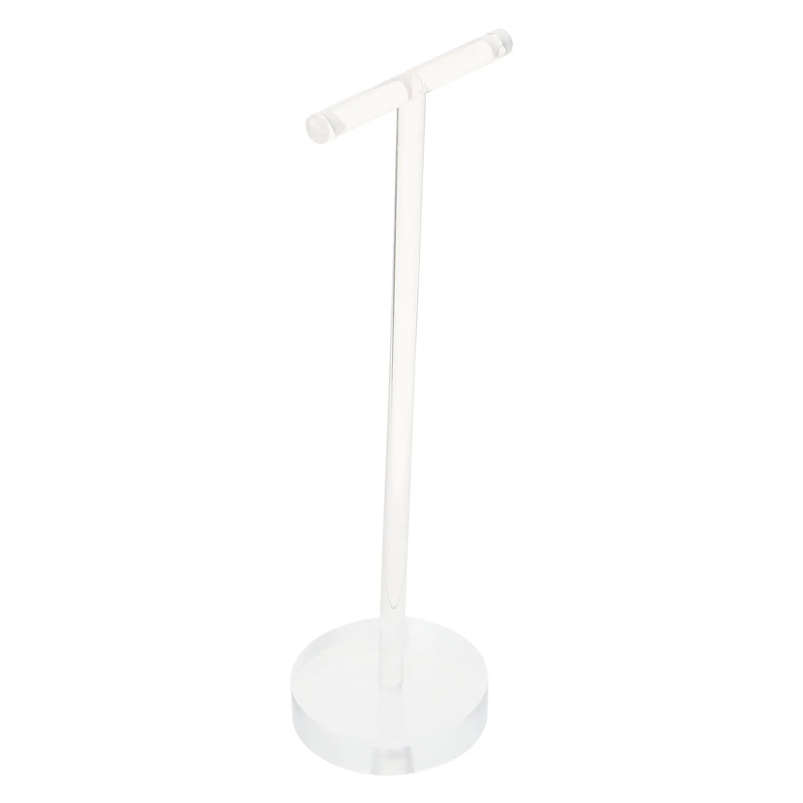 

1Pcs Acrylic Earring Holder T-Shape Display Rack Jewelry Organizer Storage Stand Decorative Jewelry Shop Photo Prop