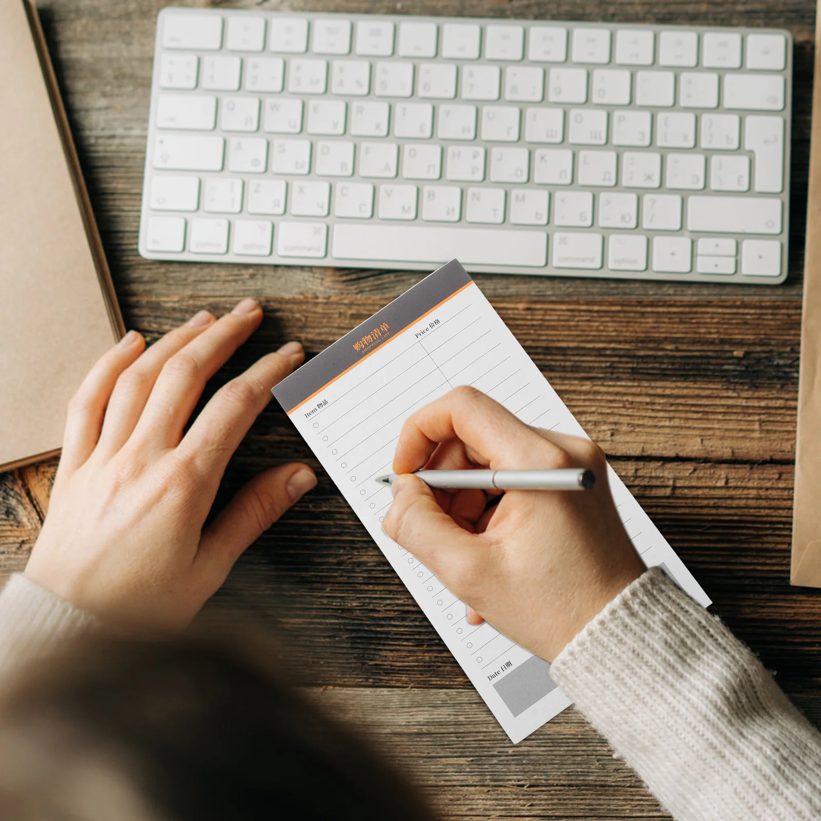 

Список продуктов Блокнот Разрывной небольшой список покупок Блокнот Блокнот Ежедневник Органайзер для расписания покупок Маленький блокнот