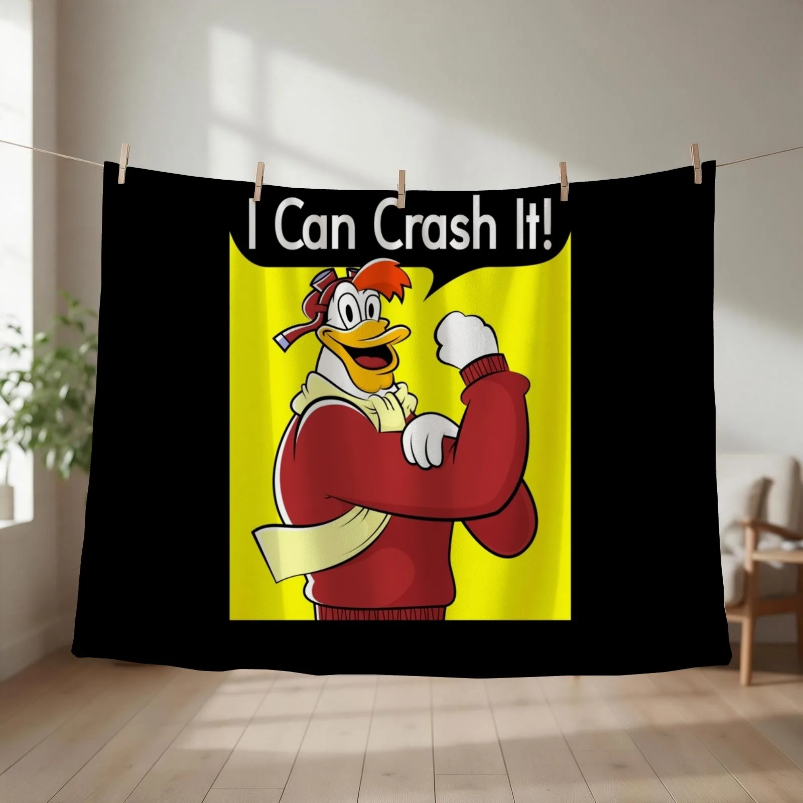 I Can Crash It Throw Blanket decorative Picnic Vintage funny gift Blankets