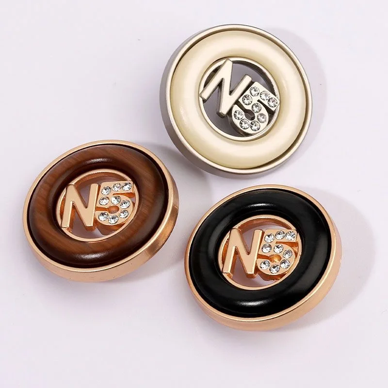 6Pcs N5 Metal Luxur… - image