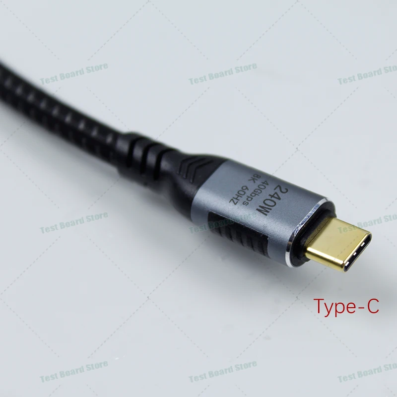 1Pce Type-C male head data transmission fast charging cable PD240W USB-C high-definition video projection cable for Switch ipone