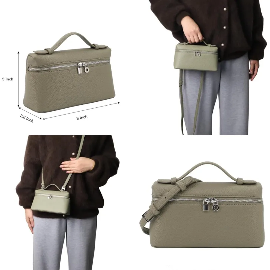 

Crossbody Bag for Women Top-Handle Pouch Mini Bag Designer Shoulder Leather Handbag Trendy Purse
