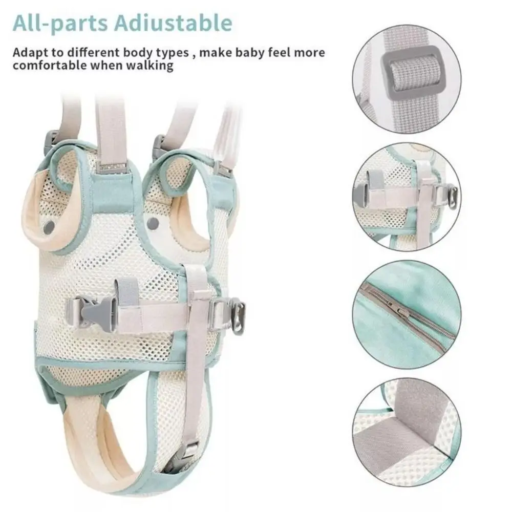 Nuevo Andador de bebé extraíble, arnés de bebé anticaída transpirable, cinturón de entrenamiento para caminar seguro multifuncional para niños