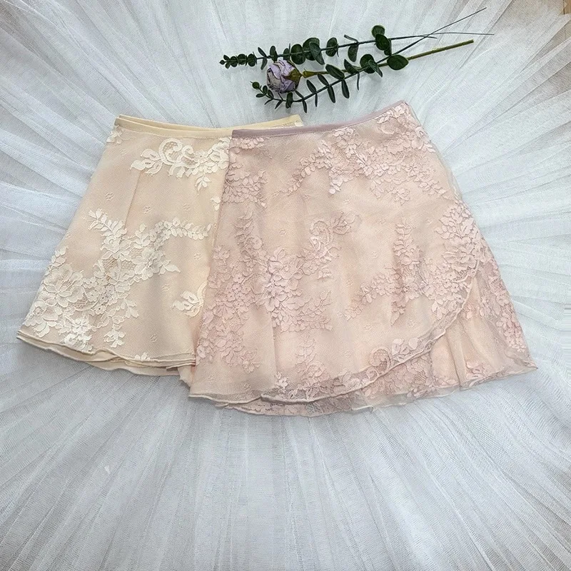 النساء الباليه ساحة صغيرة توتو الفتيات أنيقة الدانتيل نمط ممارسة يوتار تنورة الكبار عالية الجودة فستان رقص الباليه