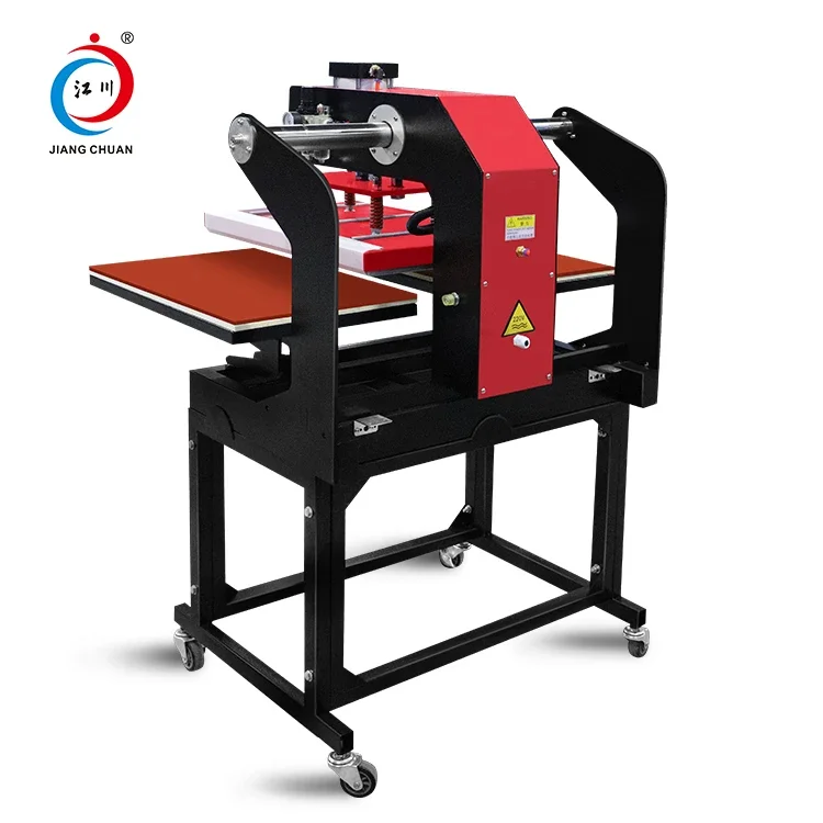 Big Size Pneumatic Dual Worktable Heat Press Transfer Machine