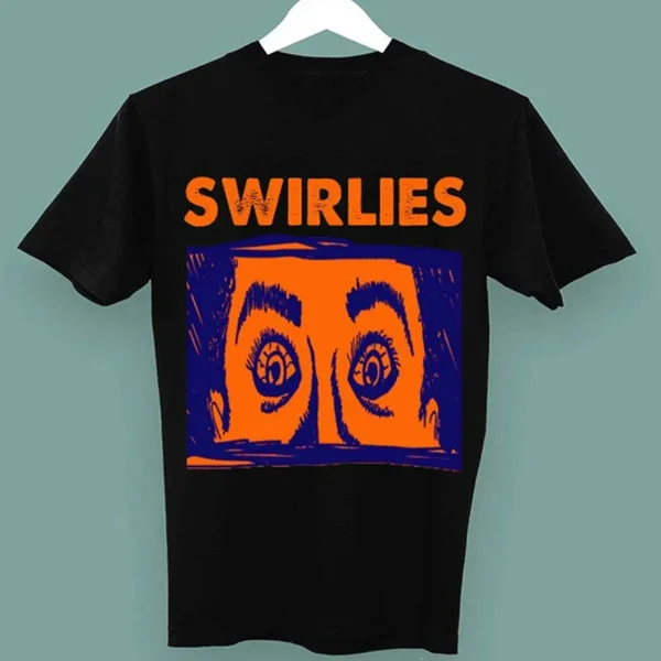 Swirlies band Men T-shirt Black Unisex Tee All Sizes S to 5Xl 1F430