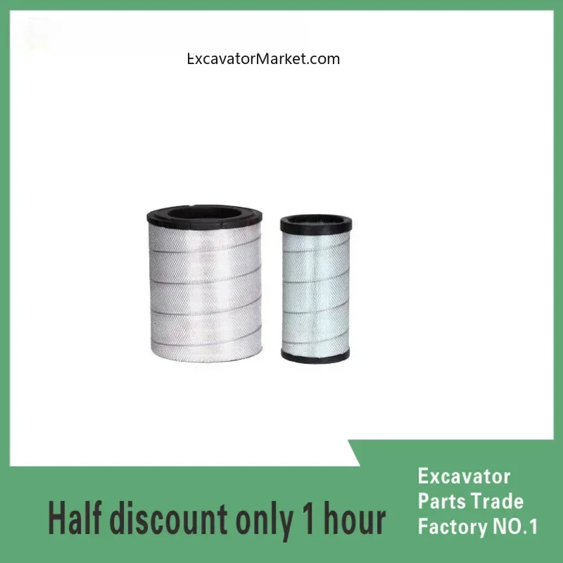 

Excavator Accessories Air Filter Element 106-3969/3973 Compatible with 345D349D2 Excavator Air Filter AF25262P533882