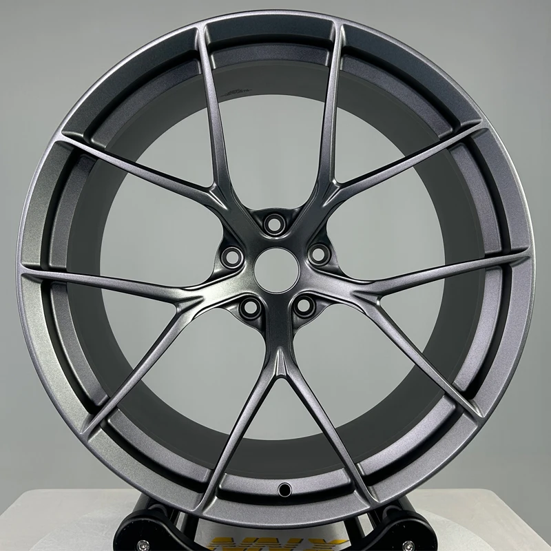 

New Aluminum Alloy Green Deep Dish Polished Lip 5-Hole 15-24 Inch Forged Wheels 5x112 40mm 30mm