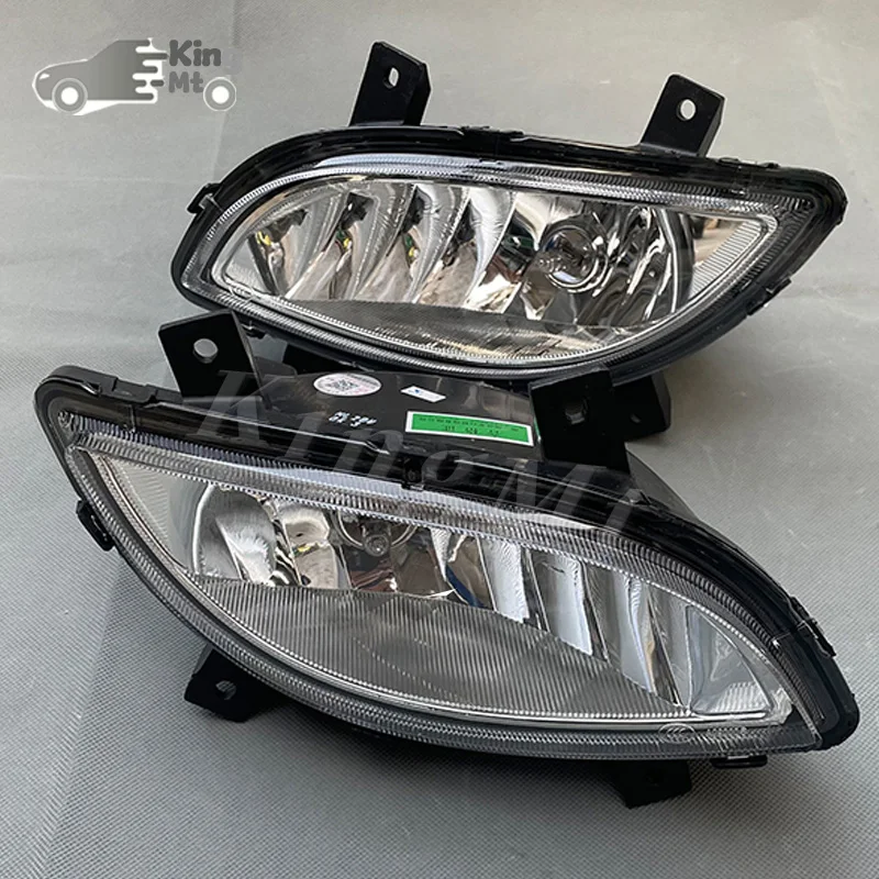 For Wuling Hongguang S 10-14  Foglight Car Fog Light Assembly Front Bumper Fog Lamp Kit Replacement with Waterproof Housing