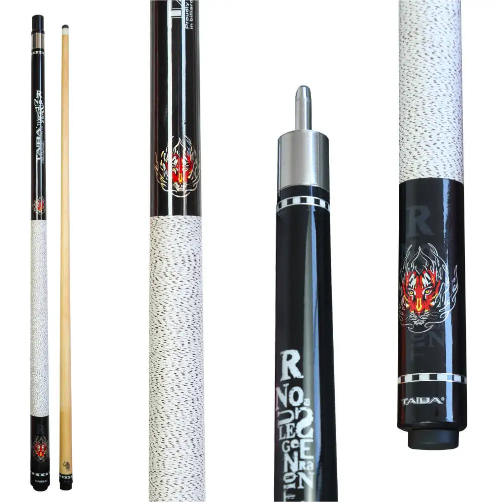 Billiards Cue Pool Cue Stick 10mm/11.5mm/13mm Tip Maple Shaft Linen Thread Handle 3 Colors Billiards Cue Stick With 2Holes Case