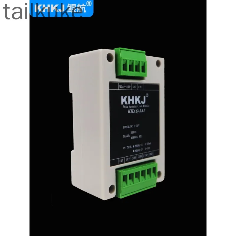 2 Two-way 4-20mA Turn Isolation Rs485 Analog Input Acquisition Module Industrial Modbusrtu Protocol
