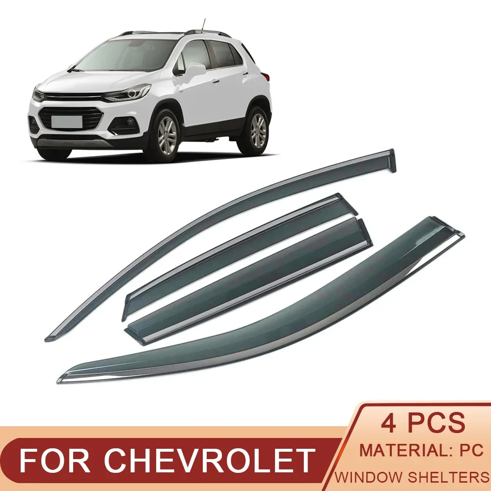 

For CHEVROLET Equinox Holden Captiva Car Window Sun Rain Shade Visor Shield Awning Shelter Protector Cover Trim Frame