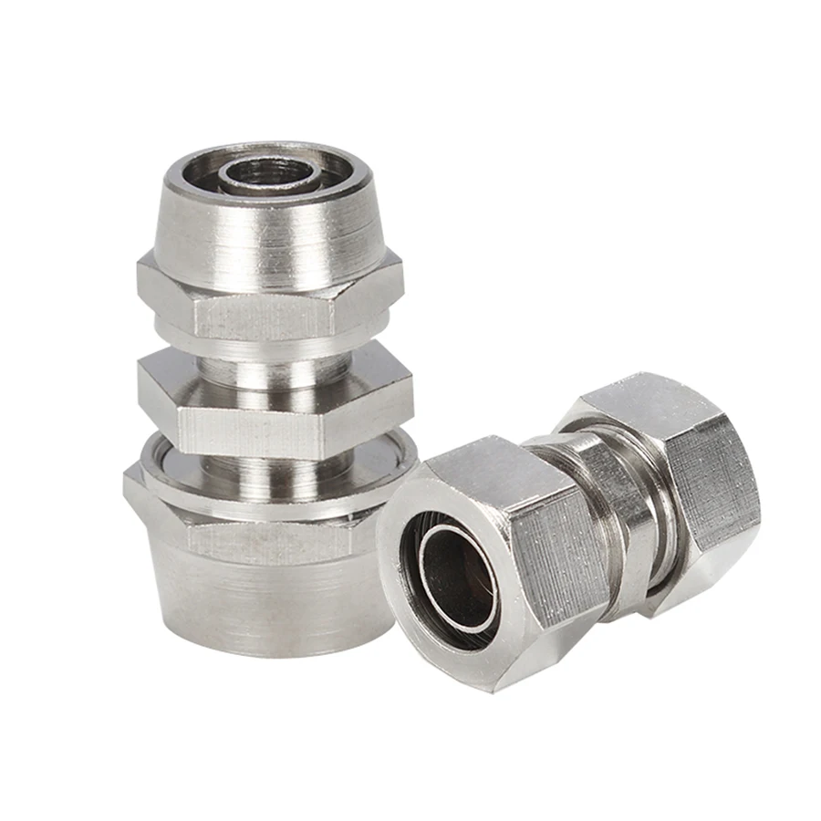 Twist Fit 4/6/8/10/12mm OD Tube Equal/Reducer SMC Lock Female Type Pneumatic Push In Connector Quick Release Air Fitting