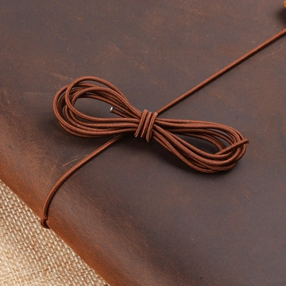 10 Piece a Set Repair Elastic Rubber Band For Leather Notebook Accessory Elastic String Bungee Cord 1 Meter Length