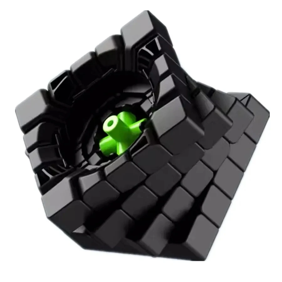Qiyi Qizheng W 5x5 Black Sticker Version 5x5 Magic Cube 5Layers Speed Cube Professional Cubo Magico Puzzle Toy For Children Kids