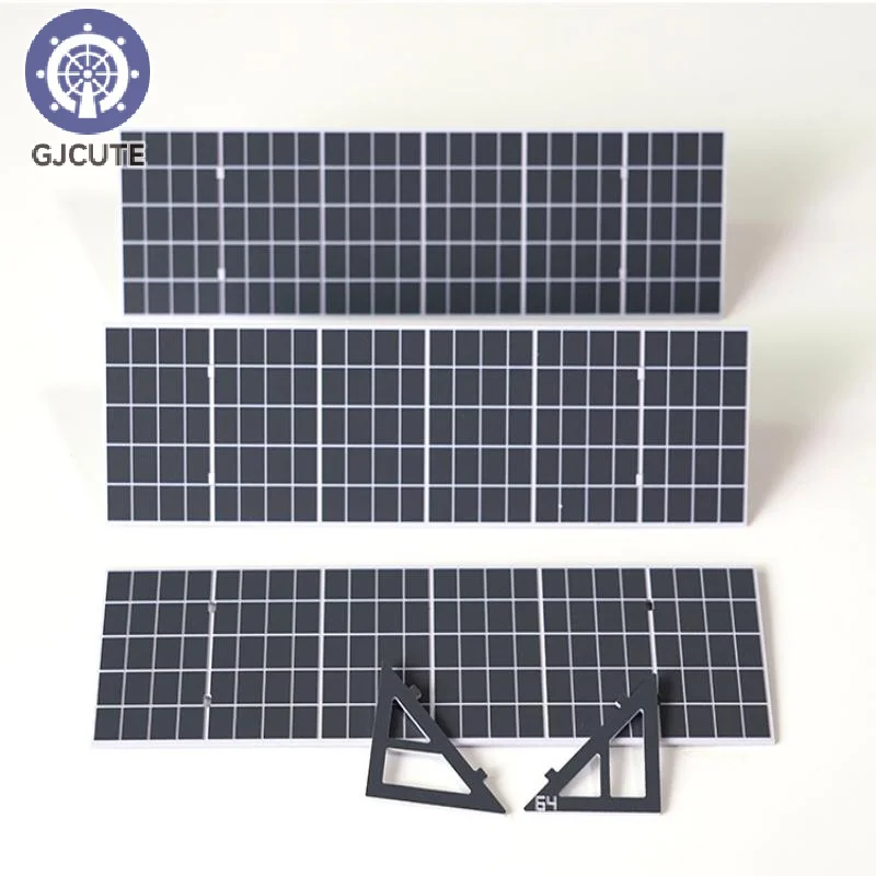Scale 1:64 1:87 Simulation Solar Energy Model DIY Making Architecture Building Layout For Diorama Can't Generate Electricity