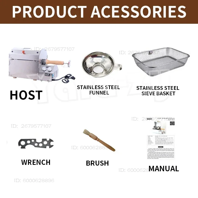 Household Coffee Roaster Commercial Coffee Bean Roaster Thermal High Temperature Resistant Quartz Glass Drum AS3-S400