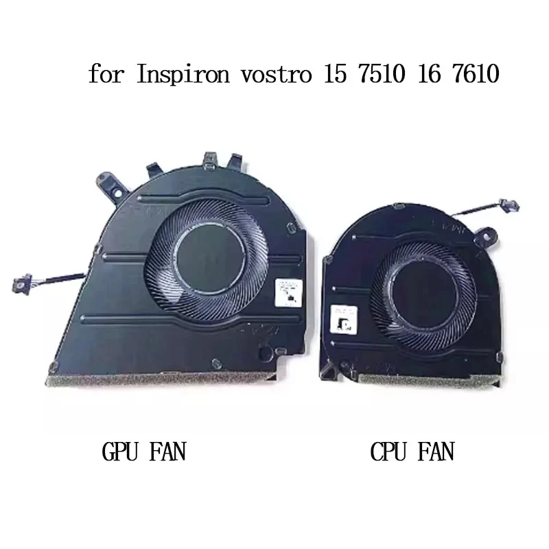 H+ CPU GPU Fan Cooler for Dell Inspiron 15 Plus 7510 16 7610 2021 Computer Cooling Radiator GJN2R CNNWF 0GJN2R 0CNNWF New ORG