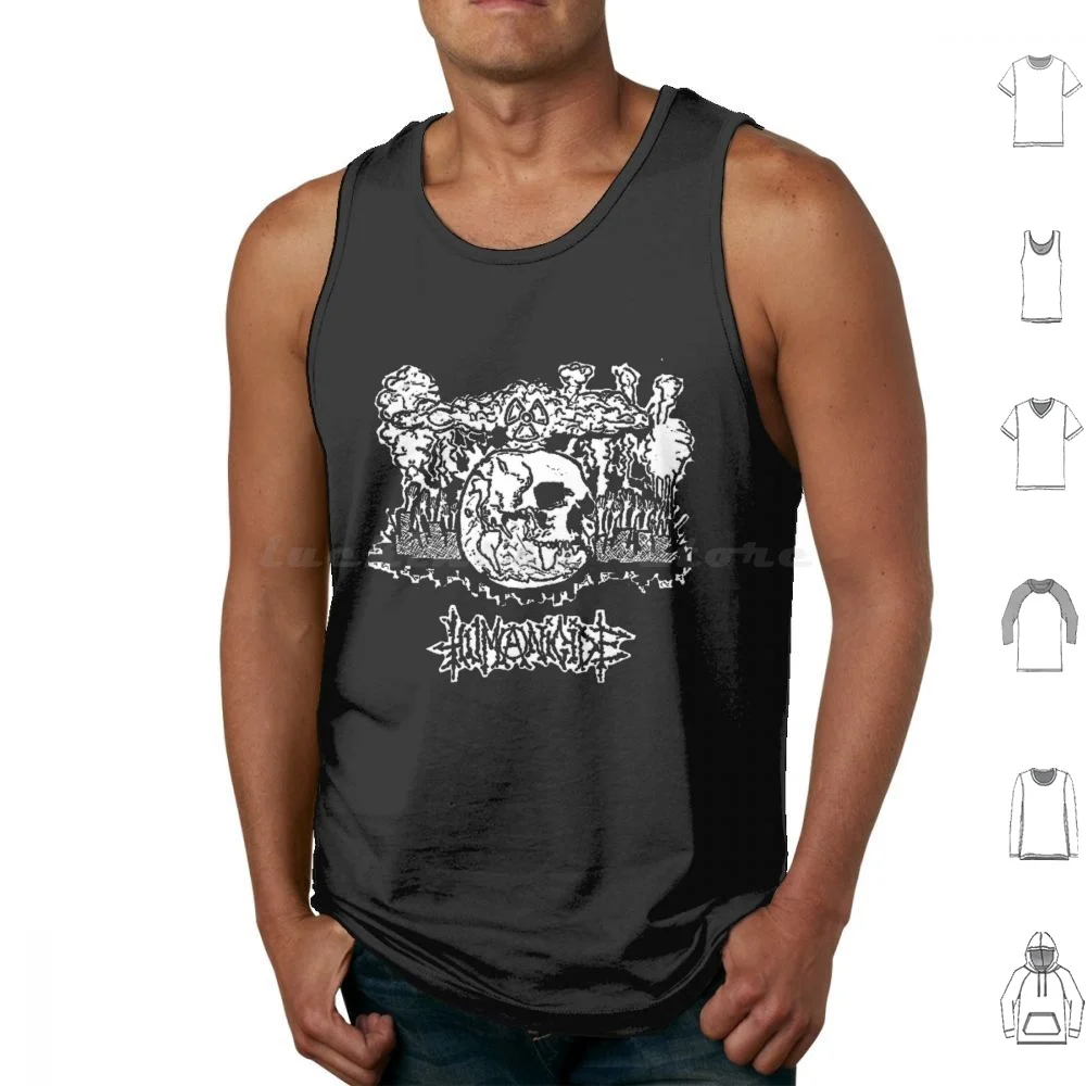 Humanicide Tank Tops Print Cotton Crust Punk Crust Punk Norman Ok Snotrokitz Sumo Punx