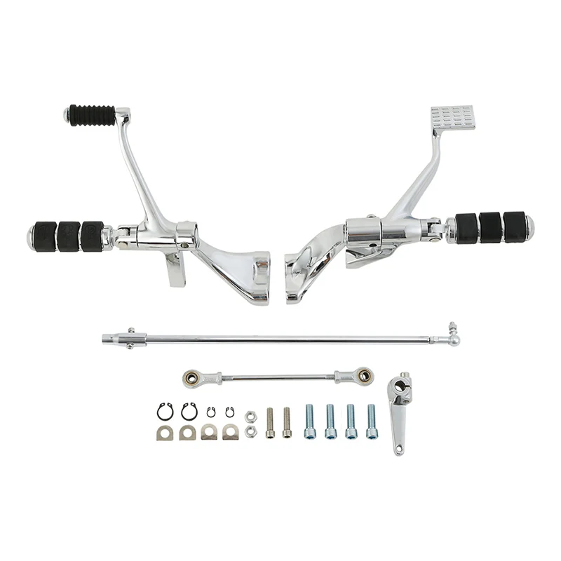 Motorcycle Forward Control Pegs Lever Linkage For Harley Sportster XL883 XL1200 2014-later