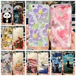 For Huawei P8 Lite 2017 Case Honor 8 Lite Luxury Painted Cover Clear Silicone Soft TPU Phone Case For Huawei GR3 2017 Back Cover