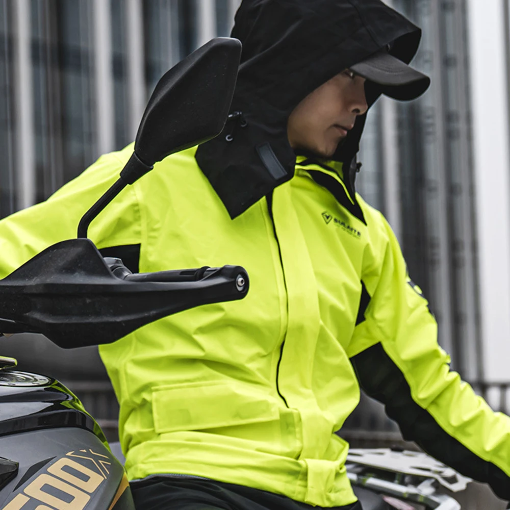 SULAITE Motorcycle Raincoat Men Split Capa De Chuva Motoqueiro Waterproof Motorbike Rain Coat Chubasquero Moto Clothing