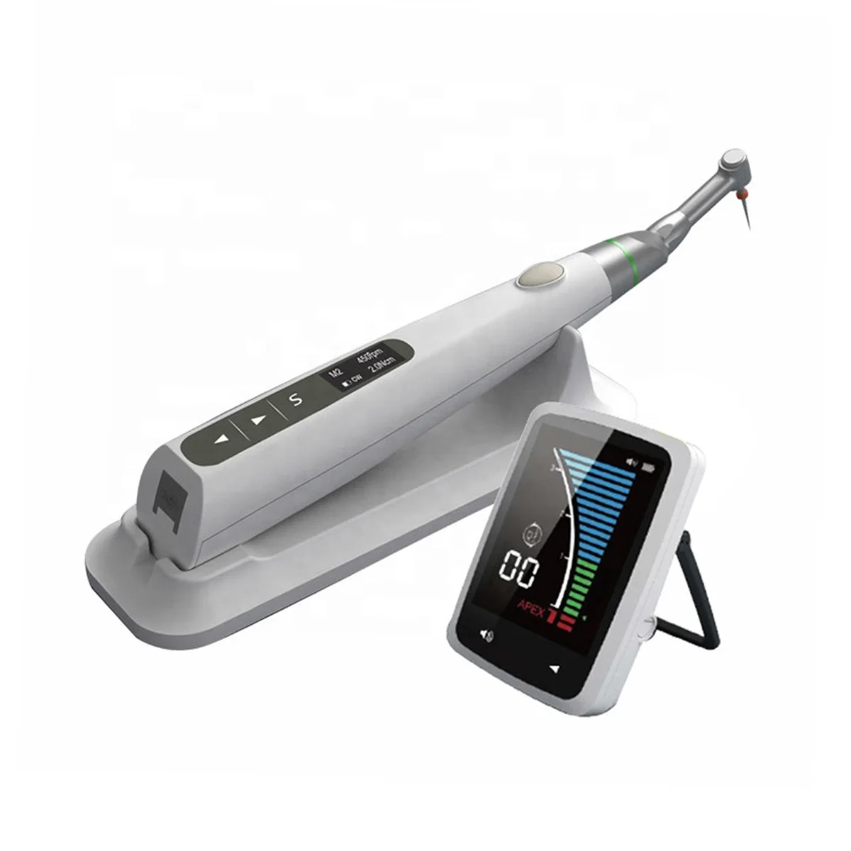 Dentals endo motor with apex locator / Wireless Endodontic Treatment LED Endo Motor with mini contra angle / MINI apex locator