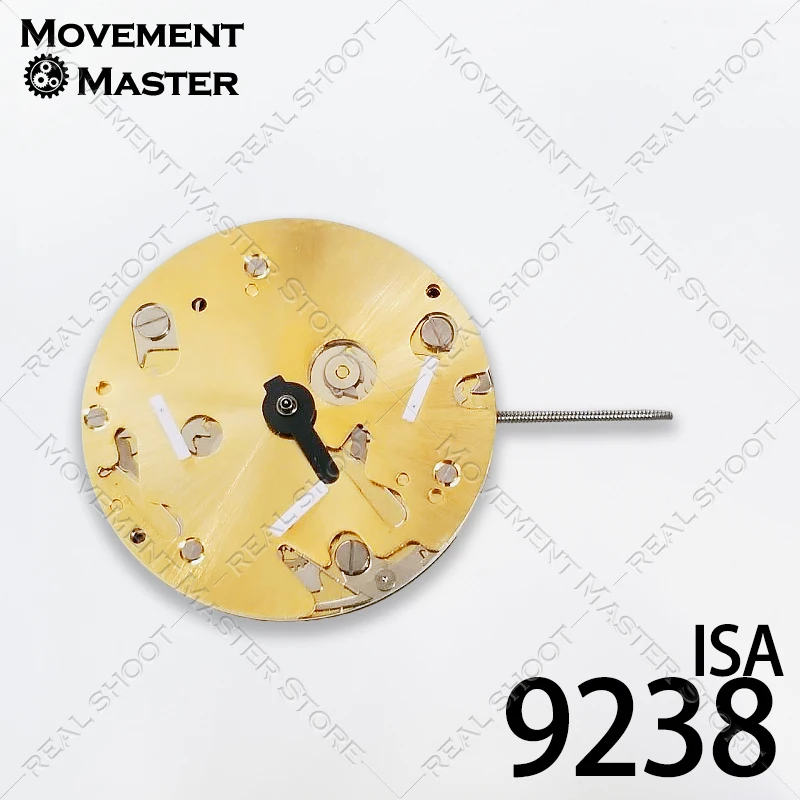 Movimiento de cuarzo Original dorado 9238, accesorios de reparación de repuesto de movimiento de reloj multifuncional de 6 manecillas