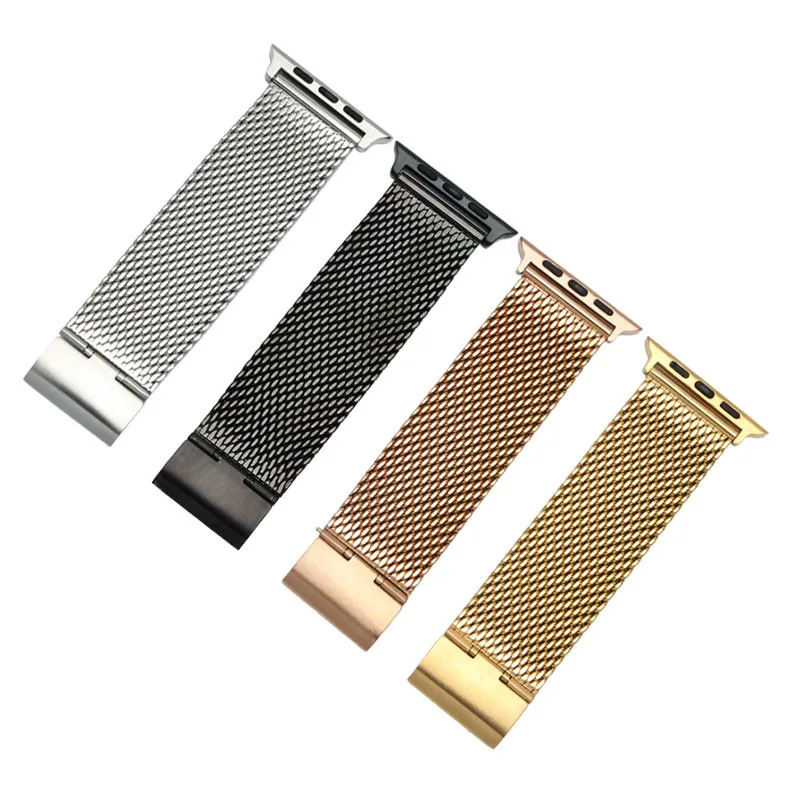 Apple Watch Strap Metal Milanese 3 4 Generation 38mm40mm4 2mm 44mm Stainless Steel Watchband