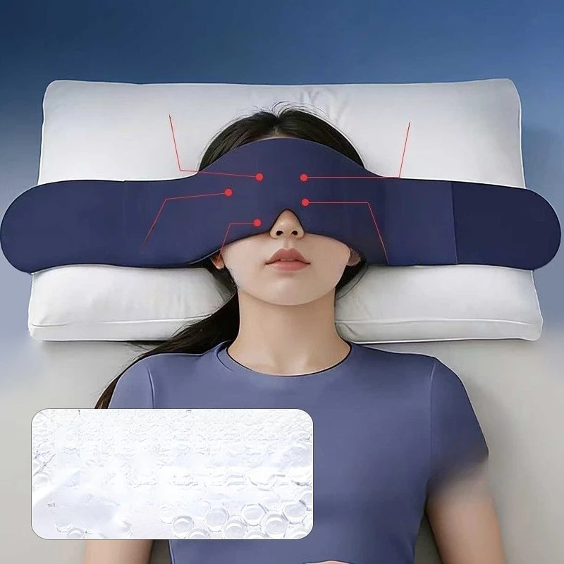 Technology Gravity Deep Sleep Eye Mask Sleep Relief Eye Fatigue Sleeping Shading Double-sided Micro Pressure Gravity Eye Mask