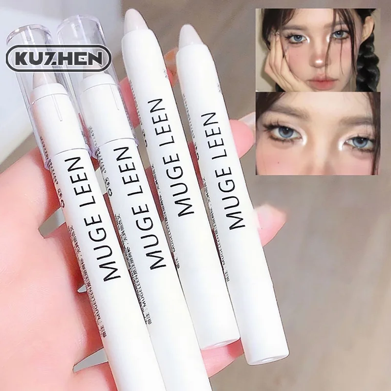 Eye Shadow Pen Eye Corner Lying Silkworm Brightening Highlight Stick Pearlescent Matte Eye Cosmetics Waterproof Sweatproof