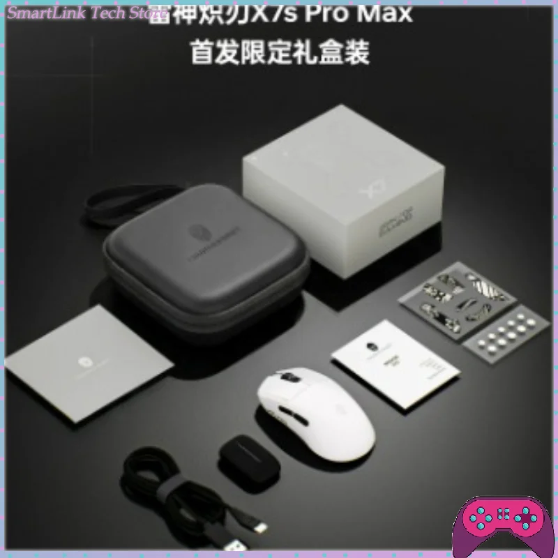 Thunderobot Blaze X7s Pro Max Wireless Mouse PAW3955 Dual 8K SPDT Micro Switch Medium to Large Hand Ergonomic Gaming Mouse Gifts