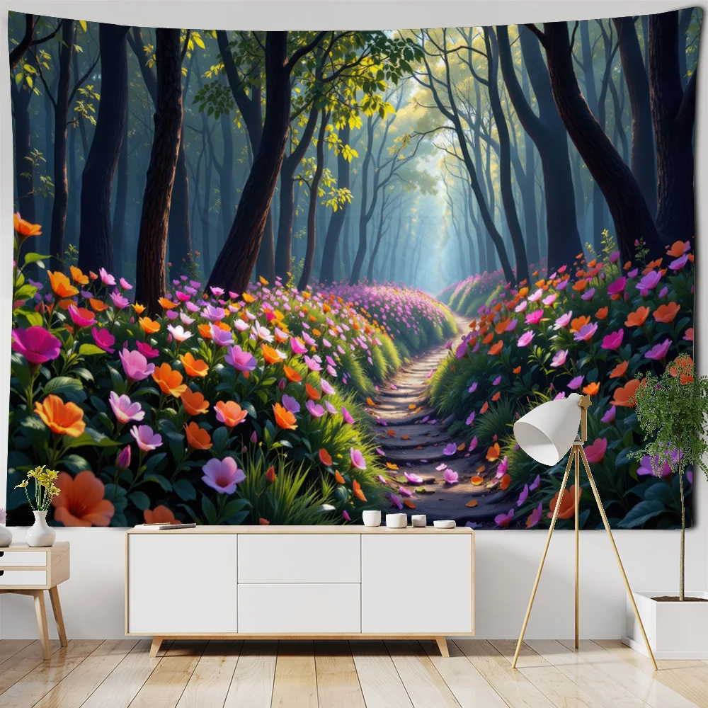 tapecarias-artisticas-lindas-flores-da-floresta-posteres-de-fundo-para-quarto-decoracao-de-casa-murais-de-tecido-lencois-de-praia-tapetes-de-piquenique