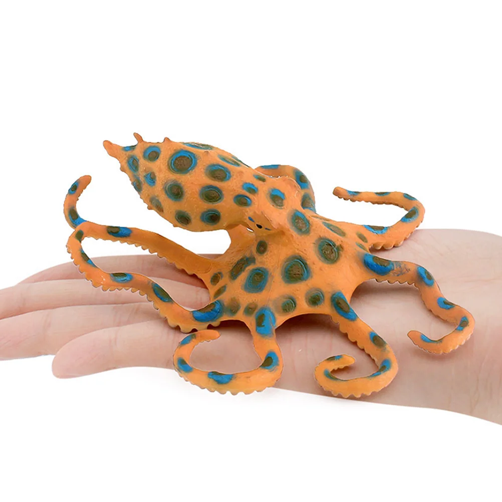 Simulated Octopus Model Marine Animal Artificial Ornament Small Decoration Child