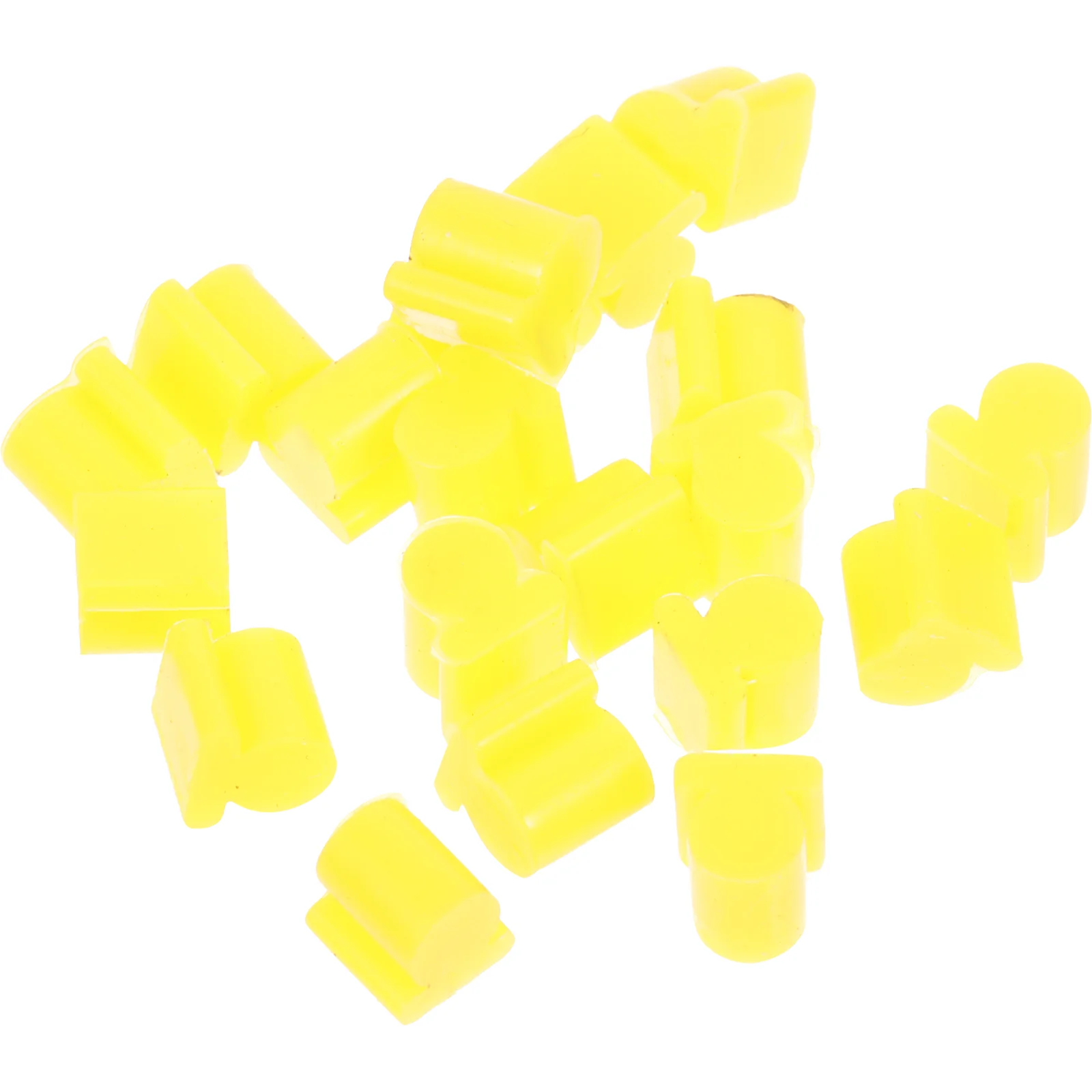 

20 Pcs Trombone Simple Chic Silicone Bumper Instrument Mute Pad Sound Insulator Cushion Easy Install Brass